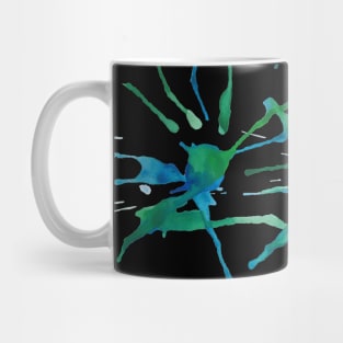 Ocean Splash Doodle Mug